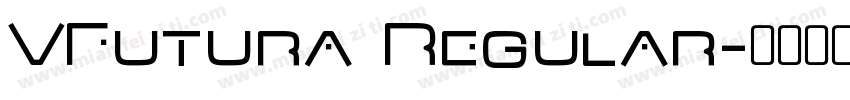 VFutura Regular字体转换